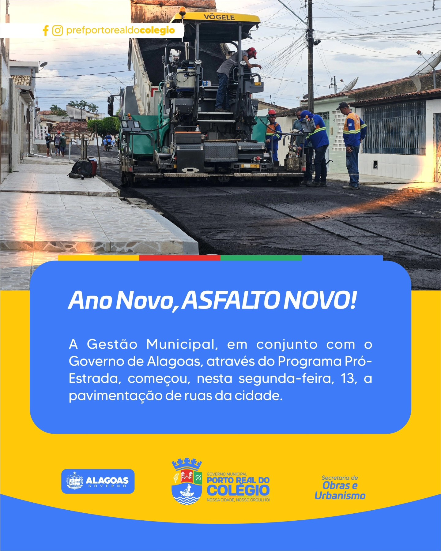 ASFALTO NOVO!